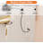 Vanity Desk with LED Mirror Makeup Vanity Set with Power Outlet, 4 Drawers, Storage Stool Vanities