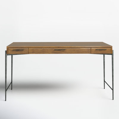 Hutchinson Solid Wood Top Writing Desk