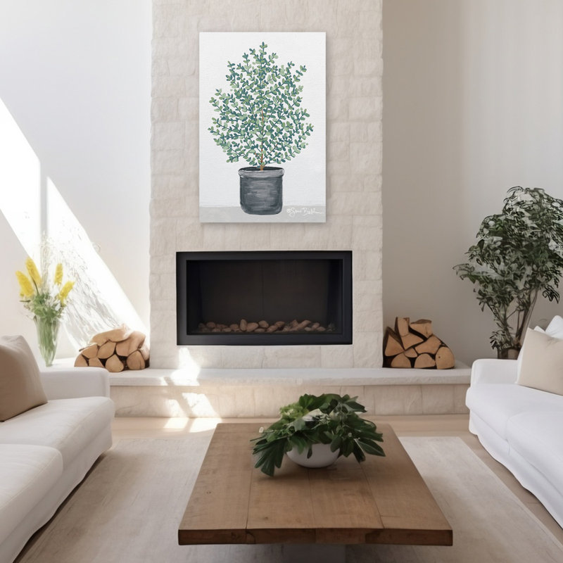 Patience en pot II - art de verdure en pot, H 48 po x l 32 po