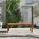 Alyisa Rectangular Eucalyptus Outdoor Dining Table