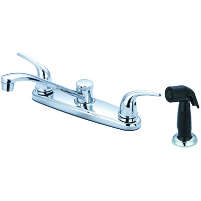 Olympia Faucets Kitchen Faucet with Side Spray