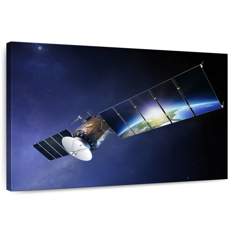 Panneaux Satellites Oberle reflétant la terre, H 8 po x l 12 po