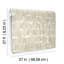 27' L x 27" W Wallpaper Roll-1896776301