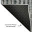 Tapis gris anthracite Premium lavable à la machine Addington-1484588866