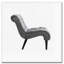Chaise de salon en velours sans accoudoirs-1496763463