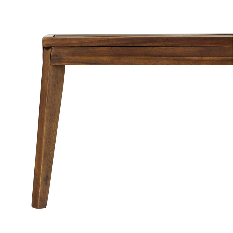 Table basse en bois d'acacia massif
