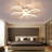 Kaczor 1-Light 23'' Semi Flush Mount Flower Ceiling Fixture Warm White LED Dimmable-520563308