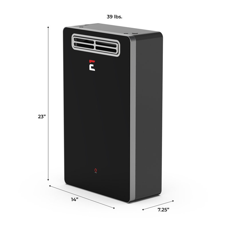 Chauffe-eau extérieur sans réservoir Smart Home 6,8 GPM, Propane liquide