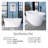 59.1'' x 29.5'' Freestanding Soaking Acrylic Bathtub