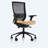 Melene Polyester Task Chair with Headrest-1824137821