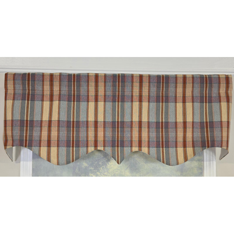 Cantonnière RLF Home Tartan, Blue