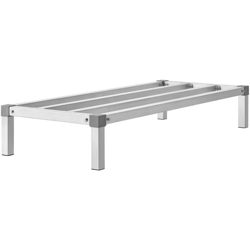 Aluminum Storage Rack, 20.3cm H x 121.9cm W x 50.8cm D