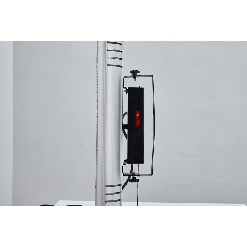 Chauffe-terrasse infrarouge 1500W - Chaufferette d'extérieur murale avec télécommande et minuterie, chaleur instantanée