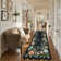 Floral Washable Rugs Non-Slip Soft Rugs for Living Room Bedroom Ultra-Thin Boho Accent Carpet