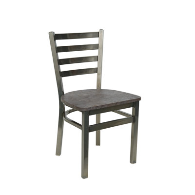 Lima Clear Coat 17.5'' H Dining Chair