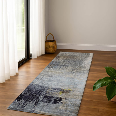 Premium Machine Washable Mayfield Abstract Rug