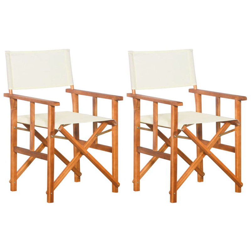 Chaise longue Chasteen, Brun / blanc
