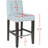 Thompson Upholstered Counter Stool, 30" Bar Stool with Durable Solid Wood Frame for Bar & Kitchen-22213086