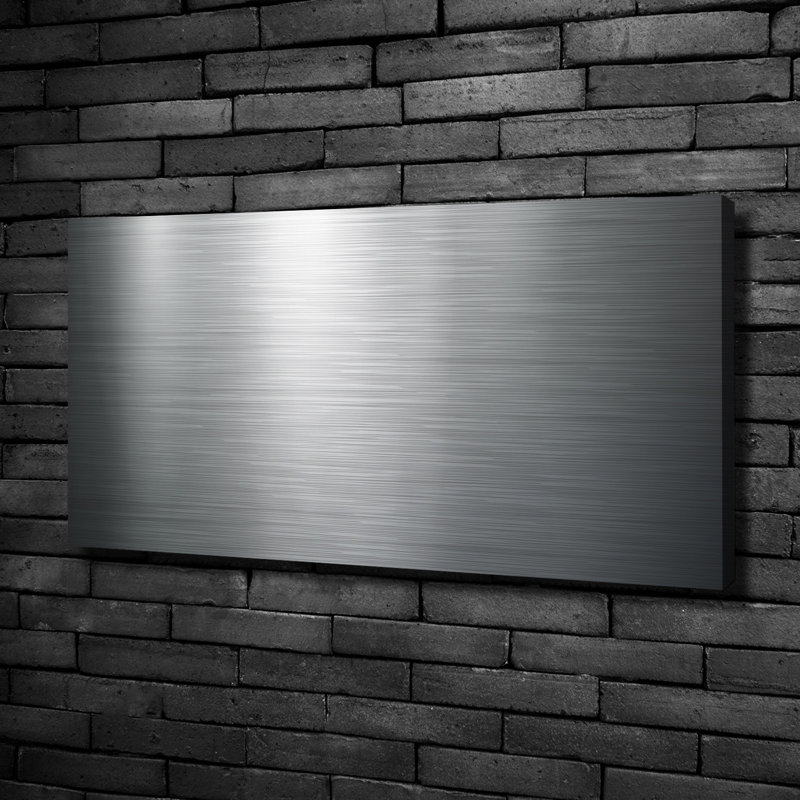 Metal Background - No Frame Print on Canvas