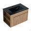 Meuble-lavabo de 30 pouces avec lavabo en céramique et tablette ajustable (KD-PACKING)-126528430