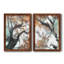 Fall Tree I - ensemble de 2 peintures encadrées-925247193-925247172