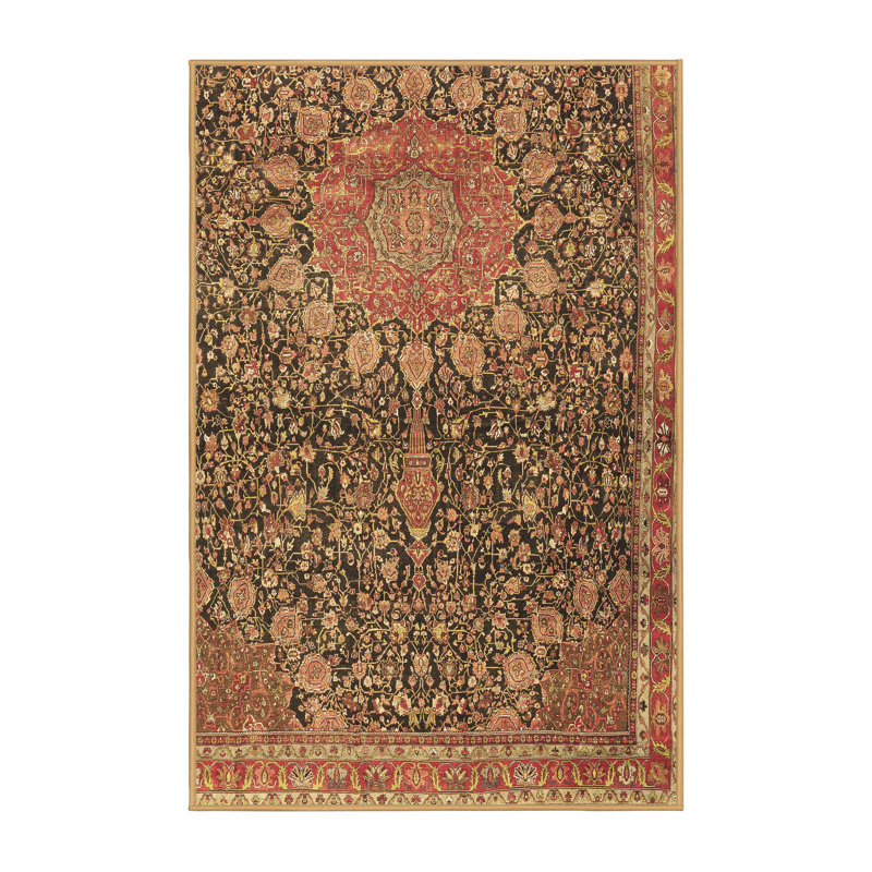 Josael Oriental Indoor Rug, Rectangle 6' x 9'