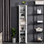 Armoire de rangement polyvalente pour salle de bain avec tablettes réglables et conception sécuritaire