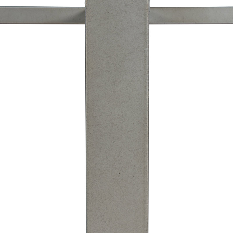 Merrion 54" Transitional Gray and White Round Dining Table