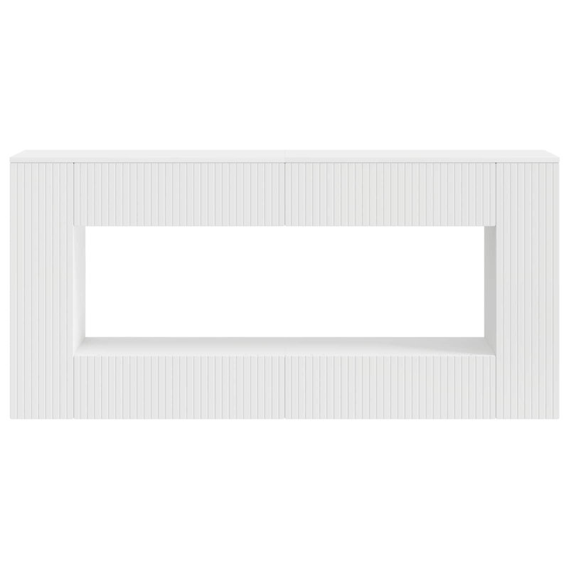 Console Table, White
