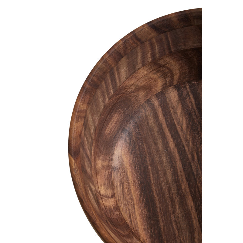Amiela Wood Decorative Bowl