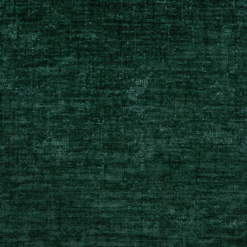 Fauteuil chenille en tissu, coussin d'assise rembourré à double couche, Vert