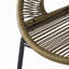 Faux pour patio extérieur, fabrication en PE, confort ergonomique, motif tissé complexe, cadre, caisses à usages multiples convenables pour le jardin et l'extérieur, fabriqué en PE de haute qualité, sièges exquis et polyvalents-661481524