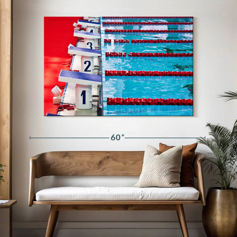 Sireci Swimming League, 34" H x 51" W