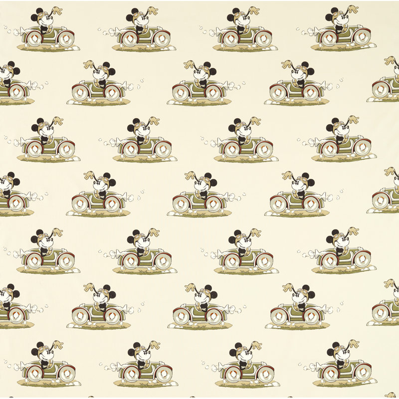 Minnie On the Move Fabric, Babyccino