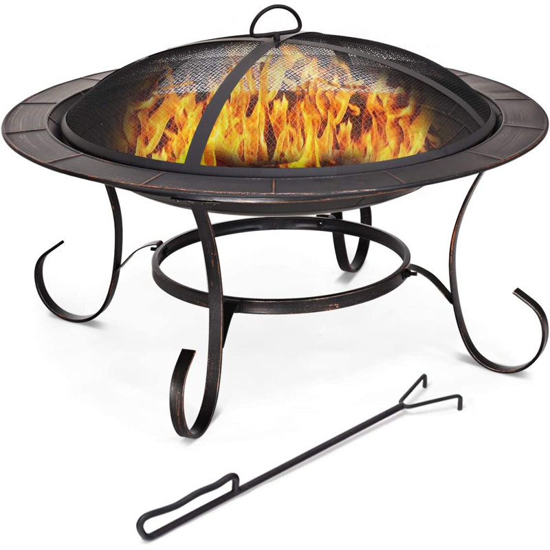 Poppie Round Smokeless Fire Bowls