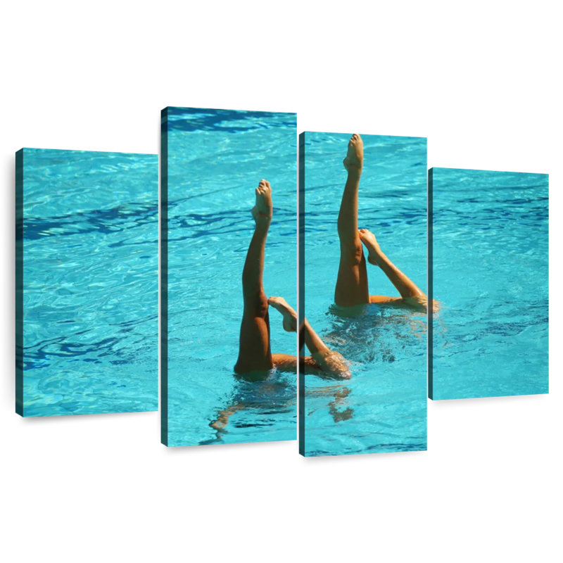 Duo de nage synchronisée Sireci