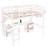 Hilel Kids Full Loft Bed with Drawers-228359172