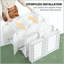Armoire portative pliante avec 6 compartiments et tringle