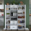 Armoire polyvalente élégante, blanche, 59,1 x 78,1 x 15,7 pouces | 100% aggloméré de qualité E1, épaisseur de 0,7 pouce | Conception moderne pour le rangement à la maison ou au bureau, solution durable et élégante