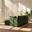 Upholstered 83.4 " Chenille L-Shaped Sofa Bed