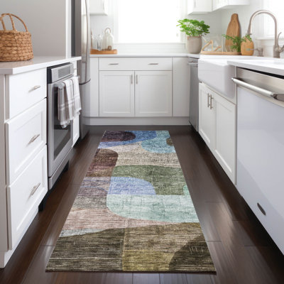 Tapis intérieur / extérieur lavable à la machine Christn ACN1115 1 pi 8 po x 2 pi 6 po