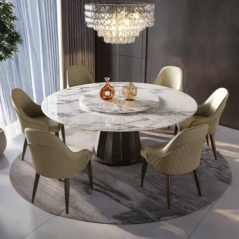 Table de salle à manger Modern, H 29,51 po x L 47,24 po x l 47,24 po