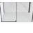 Dreamwerks Bristol 48" W x 32" D x 79.2" H Framed Rectangular Reversible Shower Kit in Black 