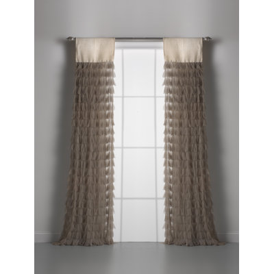 Kyesha Sheer Curtain Single Panel