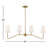 Kahler 4-Light Linear Pendant-1251633605