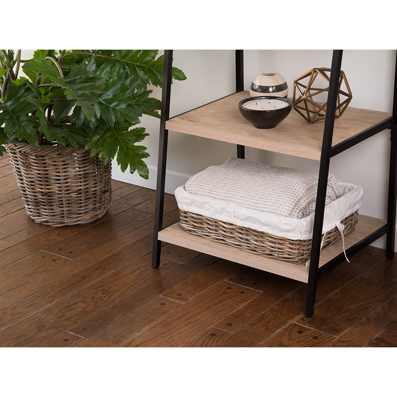 Beachcrest Home™ Ayriauna Rattan Basket, Medium - 7" H x 22" W x 18" D