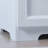 Kids Funnel White Bookcase Book Shelf Storage Unit With Book Display/Organizer Drawers - Classic White Color