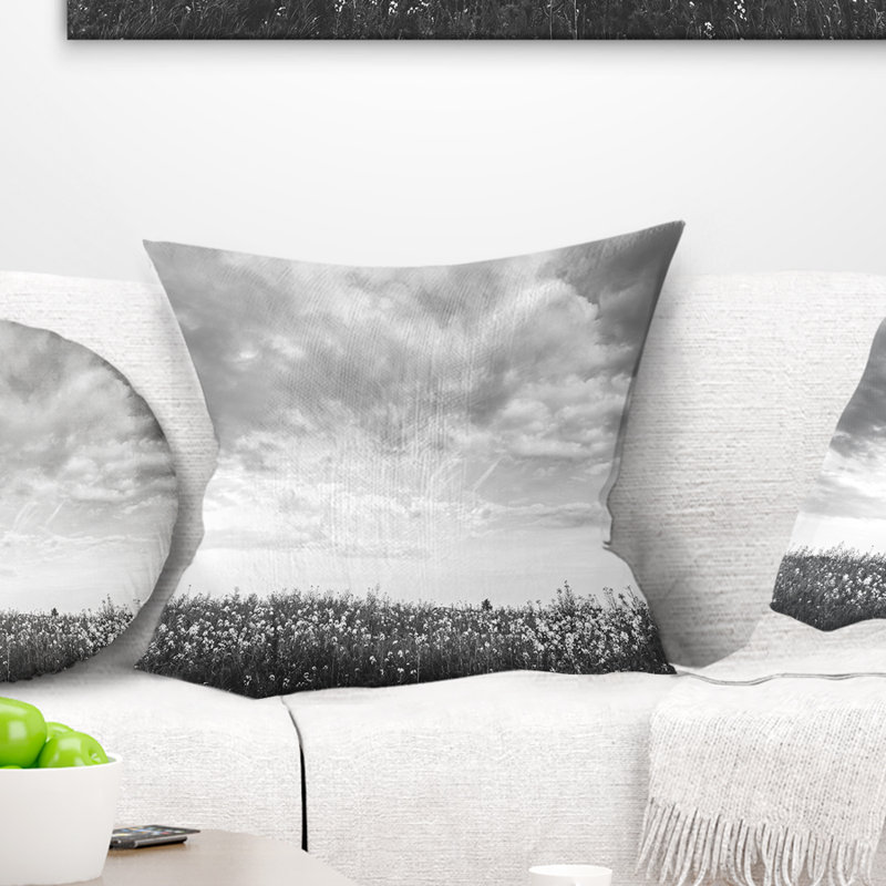 Coussin de jardin Schafer, 16 po x 16 po, Coussin décoratif