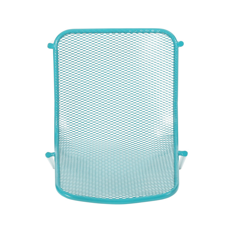 Modern Teal Stackable Chair , Build, 26"X21.96"X26 Outdoor Chairs, Delightful Mesh, 26" W X 21.96" D H,