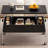35.4" Lift Top Coffee Table with Storage, Black